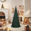 Aghana Digitals 7ft Green Pop-Up Christmas Tree with 200 LED Lights, USB-Powered PVC Artificial - 2 of 4