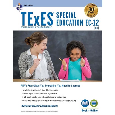 Texes Special Education Ec-12, 2nd Ed., Book + Online - (texes Teacher ...