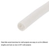 Unique Bargains Crafts Garden Christmas Decoration Round Natural Wood Sticks 100 Pcs - 4 of 4