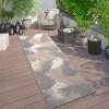 World Rug Gallery Tropical Floral Modern Indoor/Outdoor Area Rug - 2 of 4