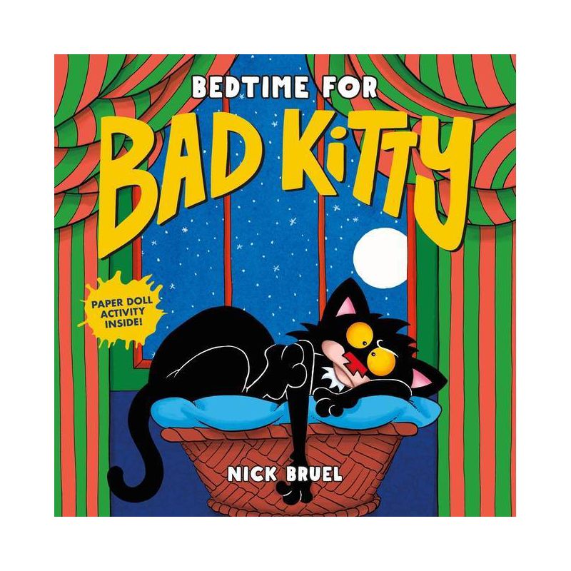 Bedtime for Bad Kitty - by Nick Bruel (Hardcover), 1 of 2