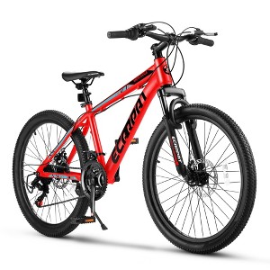 24 inch Mountain Bike Bicycle for Adults Aluminium Frame Bike Shimano 21-Speed with Disc Brake - 1 of 4