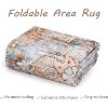Area Rugs for Living Room Bedroom Non Slip Machine Washable Soft Vintage Rugs Low Pile Large Rug for Dining Room Office Nursery - 4 of 4
