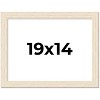 PosterPalooza | 19x14 Wide Barnwood Picture Frame, UV Acrylic, 6 Finishes - Grey, Brown, White, and Black - 2 of 4