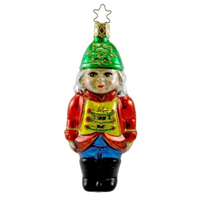 Inge Glas 5.0 Inch Little Soldier Ornament Christmas Tree Ornaments