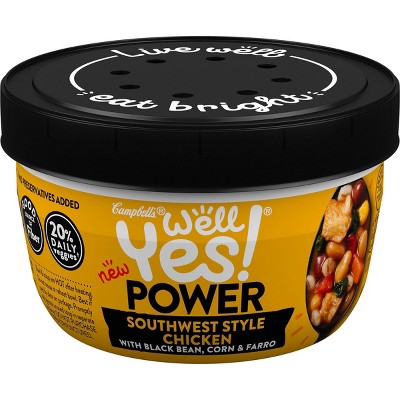 Campbell's Well Yes! Power Bowls Southwest Chicken Soup - 11.1oz