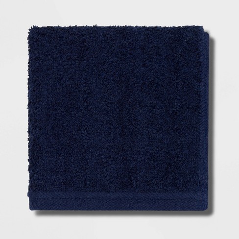 Everyday Washcloth Navy - Room Essentials™ : Target