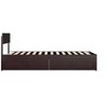AFI Furnishings Boston Platform Bed TXL with Drawers ES - 2 of 4