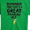 Men's - Dr. Seuss - Life Great Balancing Act Short Sleeve Graphic T-Shirt - 2 of 4