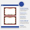 Avery Postcards, 4" x 6", Gold-Red-Green Plaid, Matte, 20ct - 3 of 4