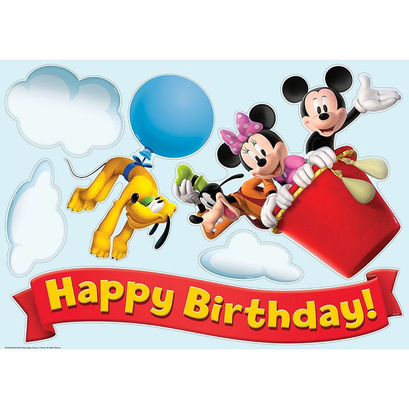 Eureka Mickey Mouse Clubhouse Birthday Bulletin Board Set (EU-847625), 4 of 7