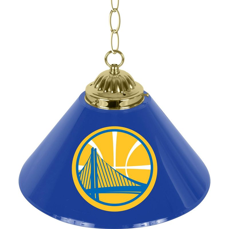 NBA Golden State Warriors Single Shade Bar Lamp - 14 inch, 1 of 5