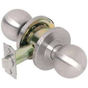 Tell Cortland Satin Chrome Passage Lockset 1-3/4 in. - 1 of 1