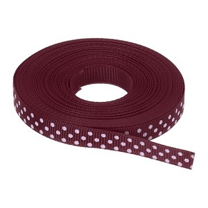 Unique Bargains Polyester Washable Soft Grosgrain Ribbons for DIY Crafts Gift - 1 of 4