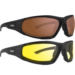 2 Pairs of Epoch Eyewear Foam 2 Safety Glasses - 1 of 3