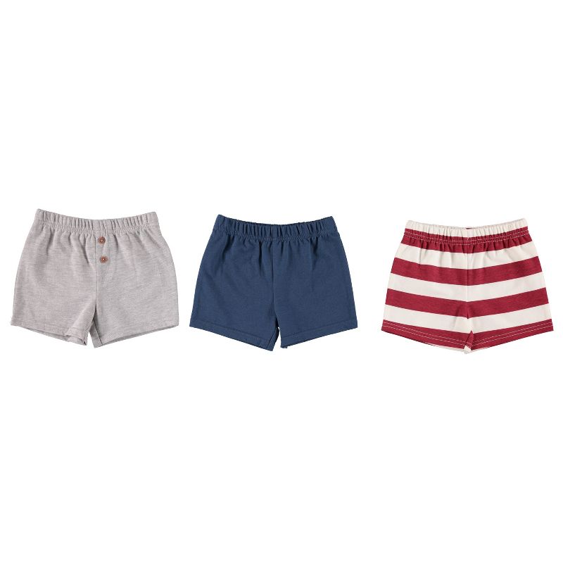 Chick Pea Baby Boy Clothes Newborn Shorts Value Pack 3 PC Set, 2 of 3