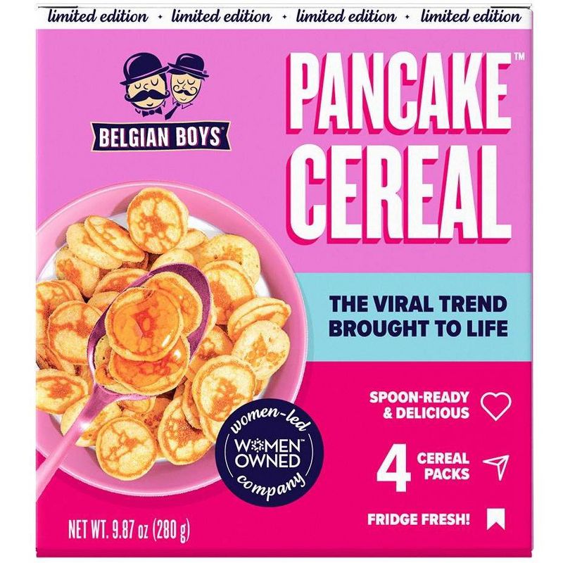 Belgian Boys Pancake Cereal - 9.87oz/4ct, 1 of 5