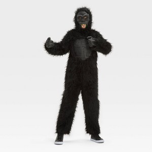 Kids' Gorilla Halloween Costume Jumpsuit with Mask - Hyde and EEK! Boutique™ - 1 of 3