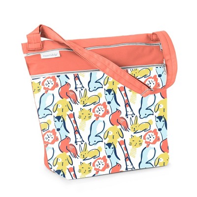 Image of Esembly Cloth Diaper Waterproof Day Bag - Fuzzy Friends