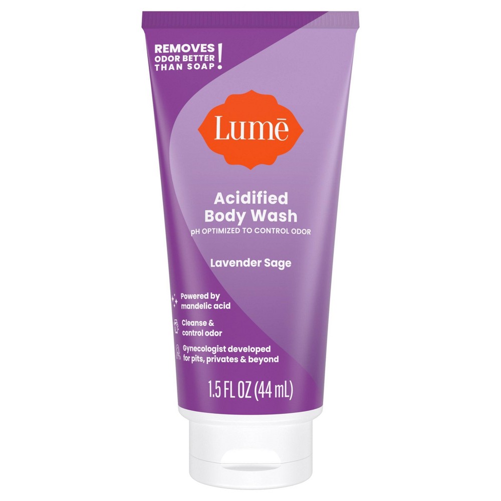 Photos - Shower Gel Lume Mini Tube Body Wash - Lavender - 1.5 fl oz
