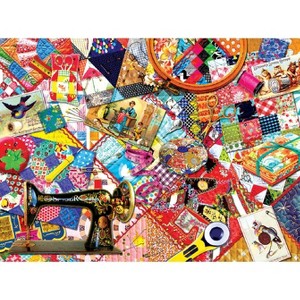 Sunsout Quilting 1000 pc   Jigsaw Puzzle 70006 - 1 of 4