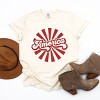 Simply Sage Market Women's America Rays Short Sleeve Garment Dyed Tee - 3 of 4