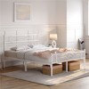 Yaheetech Metal Platform Bed Frame with Cloud-inspired Design Headboard - 2 of 4