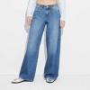 Women's Low-Rise Wide Leg Baggy Jeans - Wild Fable™ - image 2 of 3