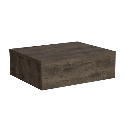 NicBex 15.7 inch Wide Floating Nightstand with 1 Drawer,Modern Wall-Mounted Side Table with Free  Handle Design,Bedside Table for Bedroom,Living Room