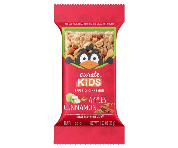 Curate&#153; Kids Apple & Cinnamon Energy Bars & Gels 6.15 oz