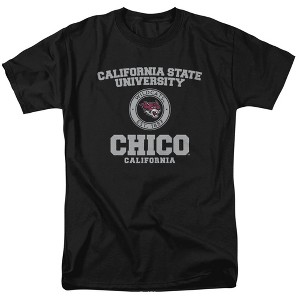 Men's California State University Chico Official Circle Logo Adult T-Shirt - 1 of 4