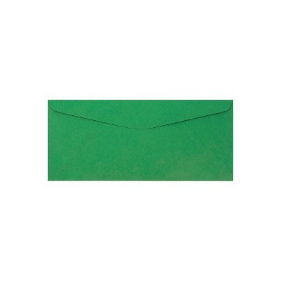 JAM Paper #9 Business Colored Envelopes 3.875 x 8.875 Green Recycled 1532896