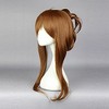 Unique Bargains Women's Wigs 28" Brown with Wig Cap - 3 of 4