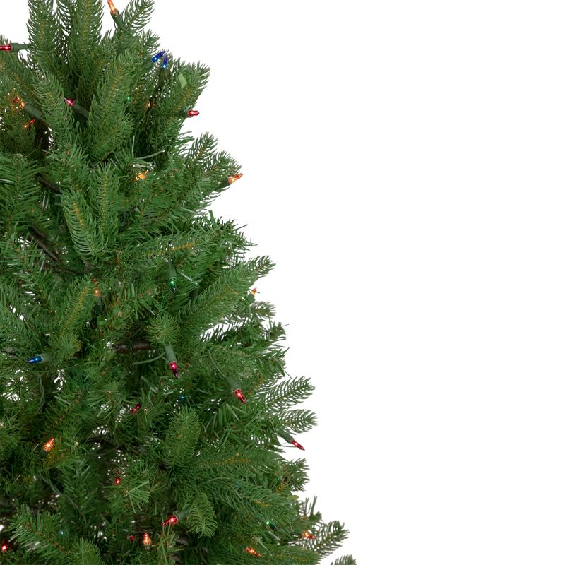 Northlight 4' Pre-Lit Full Sierra Noble Fir Artificial Christmas Tree, Multi Lights, 5 of 8