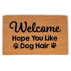 BirdRock Home Dog Hair Coir Front Door & Entry Doormat - 18" x 30" - 1 of 4