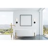 Elegant Lighting Mel 1 light Brass and White shade wall sconce - 2 of 4