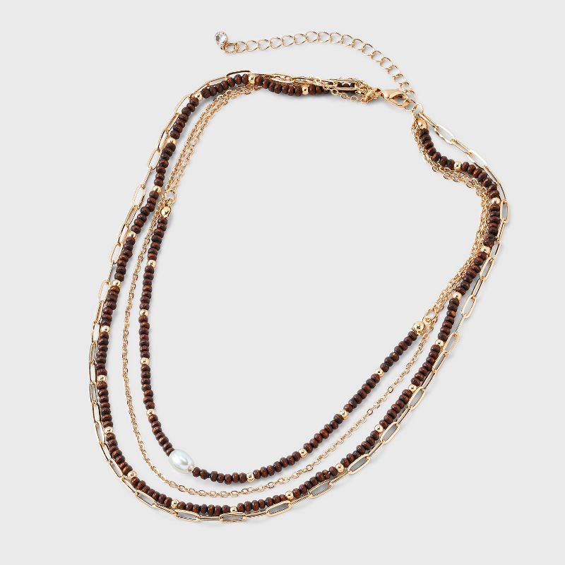 Beaded Multi-Strand necklace - A New Day™, 4 of 6