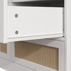 Sapphtopaz 9 Drawers 51.2" Rattan Dresser for Bedroom Metal Handles Storage Cabinet Closet Organizers and Storage for Bedroom, Closet, Living Room - 2 of 4