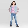 Girls' Mid-Rise Knit Waist Pull-On Skinny Jeans - Cat & Jack™ - 3 of 3