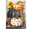 Briarwood Lane Fall Garden Flag 12x18 For Outdoor Pumpkin Basket Stack For Fall Garden Flag Flags For Outside - 3 of 4