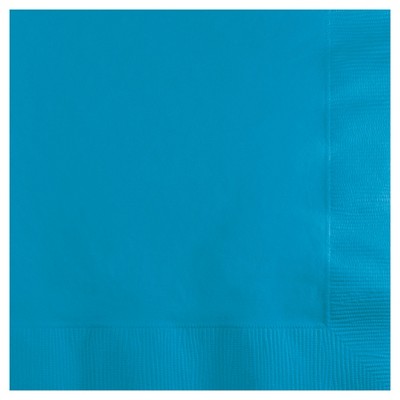  50ct Turquoise Blue Cocktail Beverage Napkins 