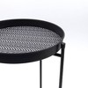 Metal Plant Stand Black/White - Bullseye's Playground™ - 3 of 3