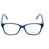 Metro Collection 23 Designer Acetate Reading Glasses in Blue +2.00 127mm Frame/47mm Lens Width - 2 of 4