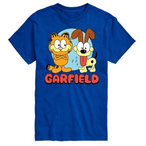 Men's - Garfield - Garfield Odie Doodle Short Sleeve Graphic T-Shirt - 1 of 4