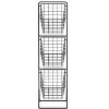 Oceanstar 3-Tier Metal Wire Storage Basket Stand with Removable Baskets – Black - 2 of 4