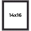 PosterPalooza | Antique Red Picture Frame - UV Acrylic, Foam Board Backing, Hanging Hardware - 2 of 4