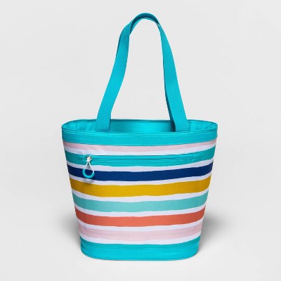 Photo 1 of  TWO 4.5qt Tote Cooler Stripe - Sun Squad