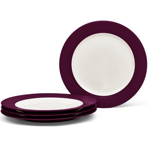 Burgundy authentic dish set