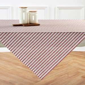 Solino Home Stripe Table Throw, 52 x 52 Inches | Amalfi - 1 of 4