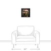 Creative Products Christmas Yorkie 13.73 x 13.73 Black Framed Canvas - 3 of 4